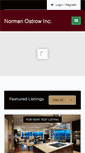 Mobile Screenshot of normanostrow.com